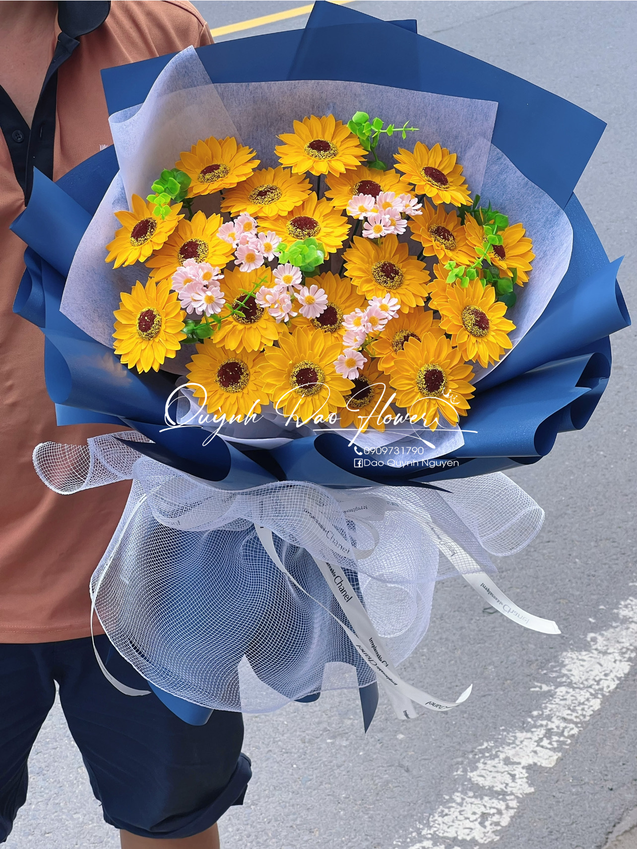 Hoa sáp hướng dương thủ Đức 