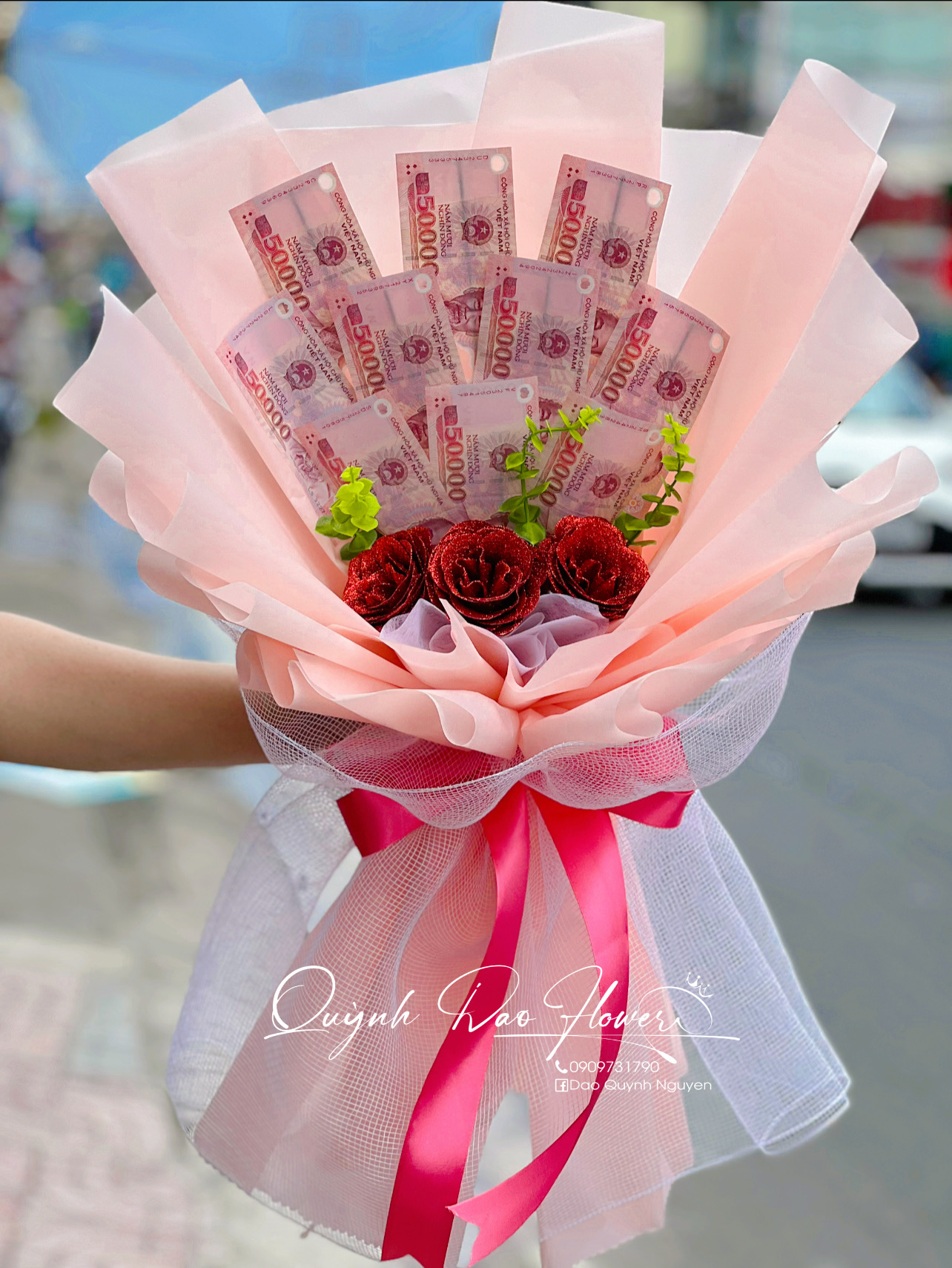Hoa tiền bó nhỏ