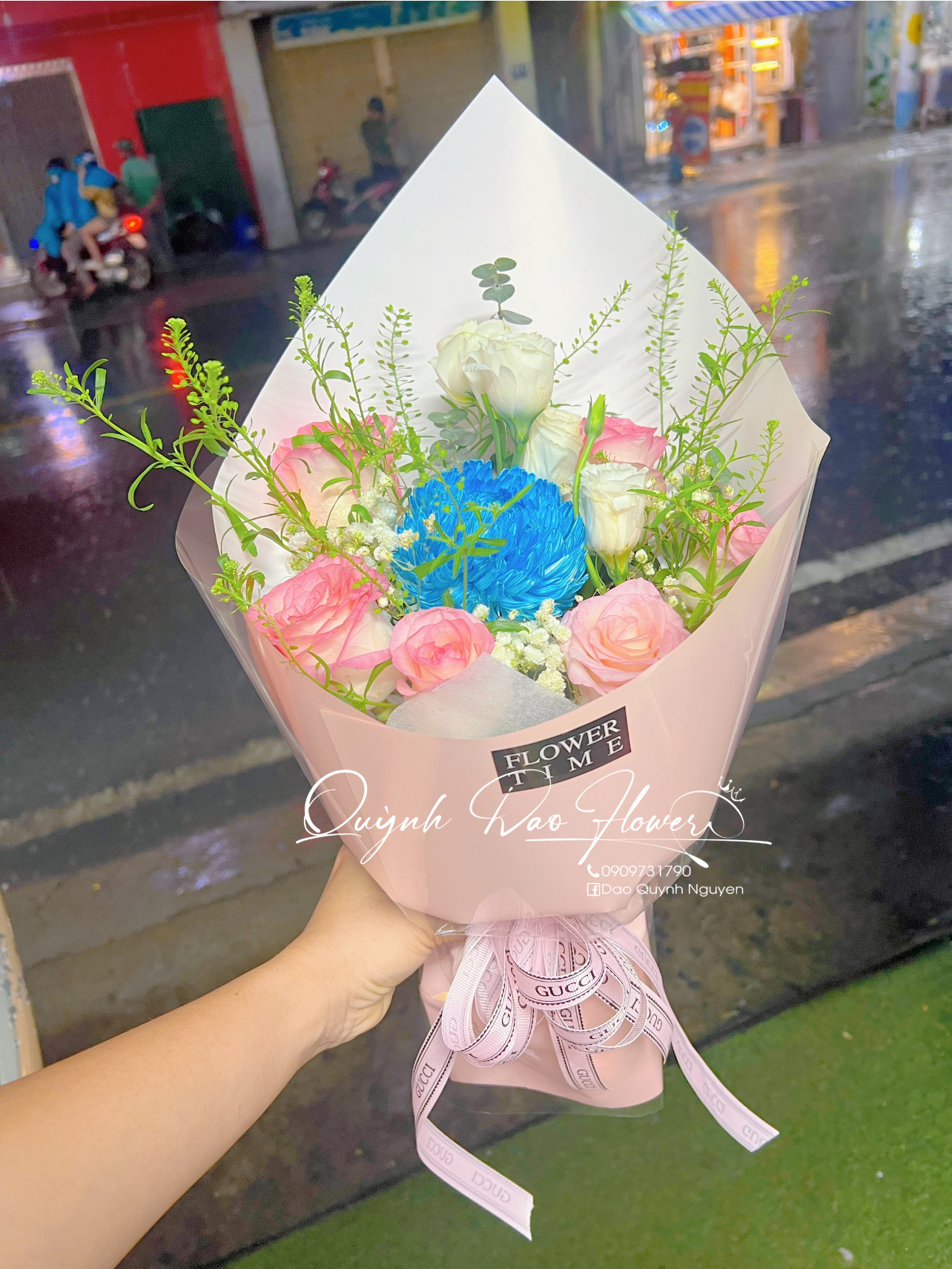 Bó hoa ốc quế thủ Đức 