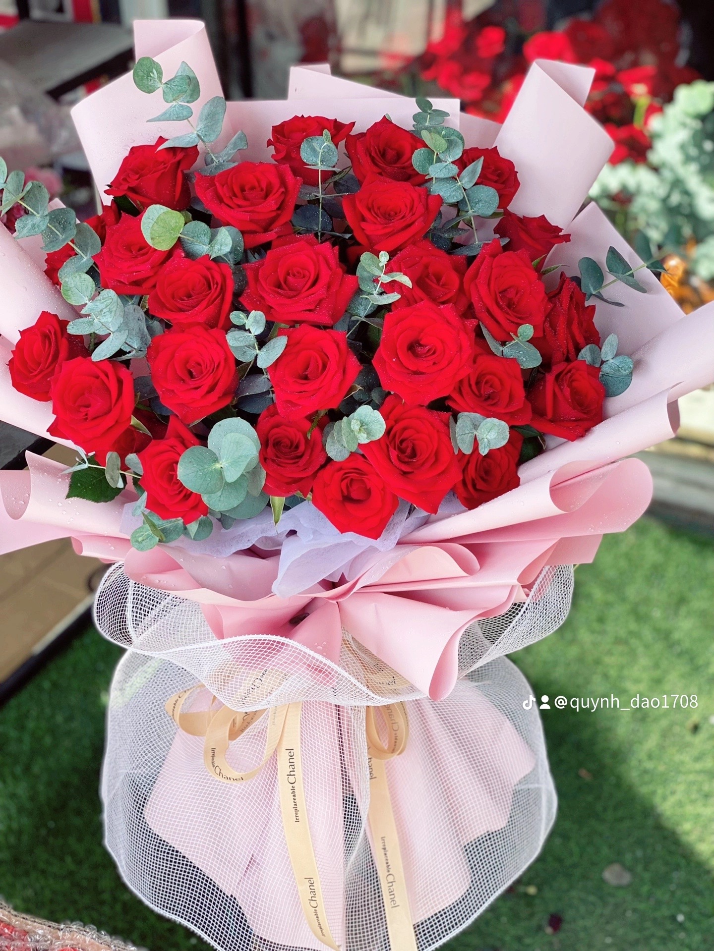 Bó hoa Hồng tặng chị rẻ đẹp