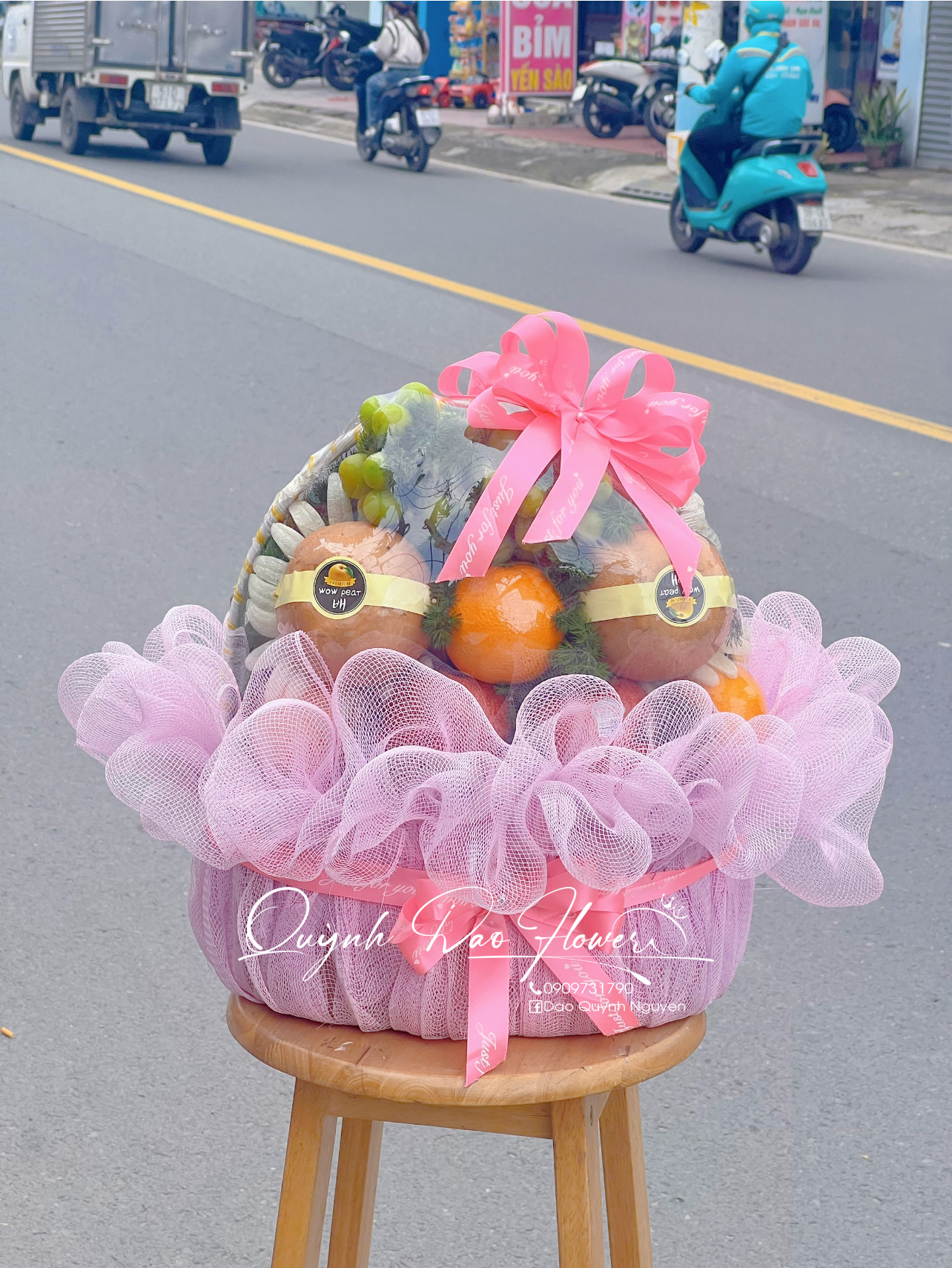 Giỏ trái cây Lái thiêu 