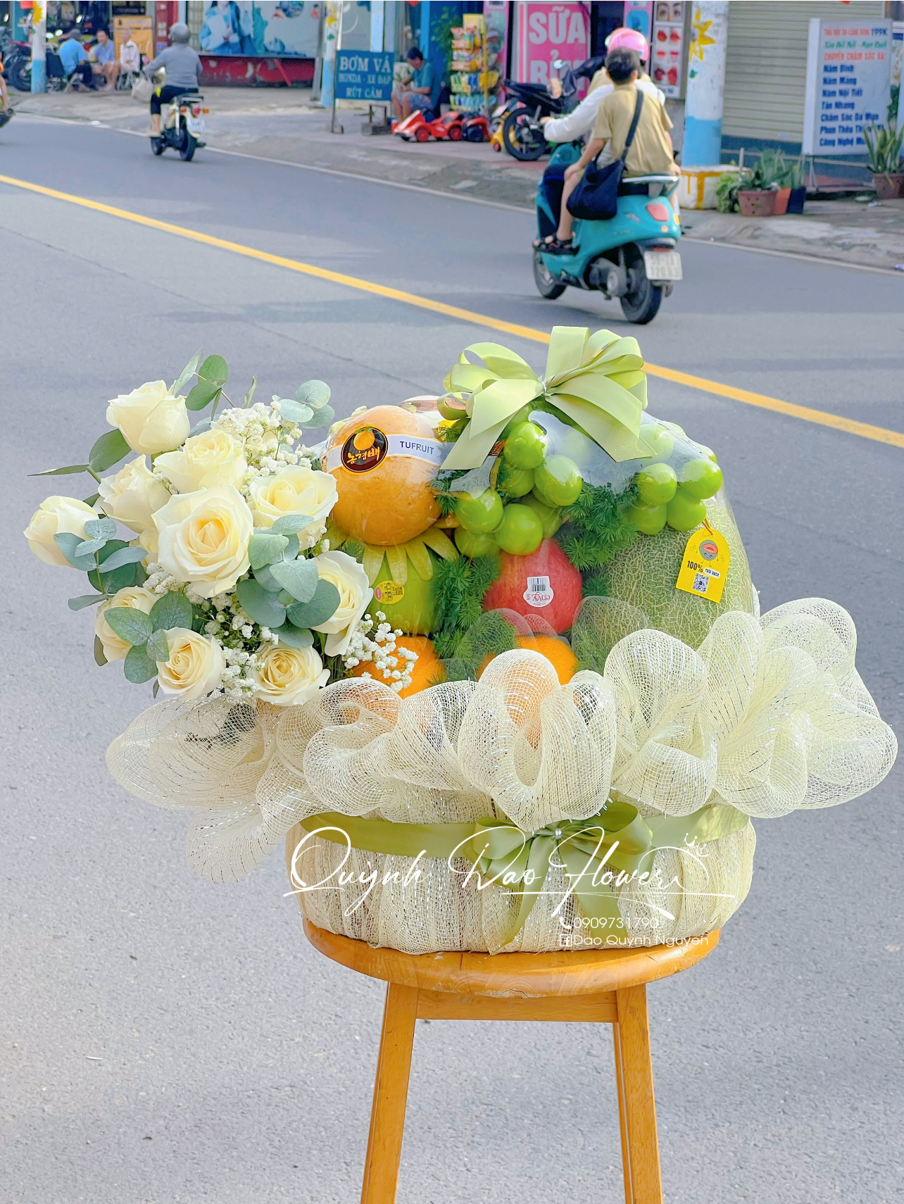 Giỏ trái cây đi giỗ bình dương 