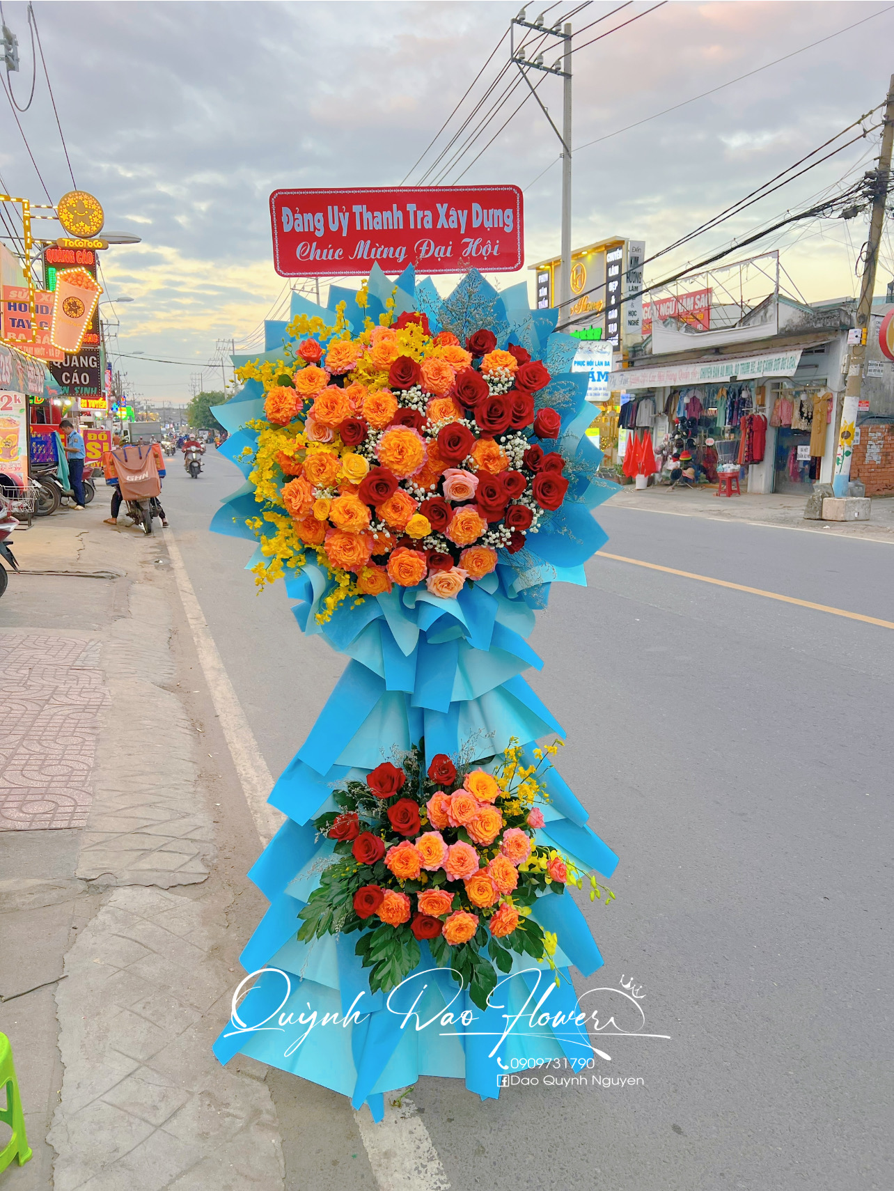Kệ chúc mừng đại hội 