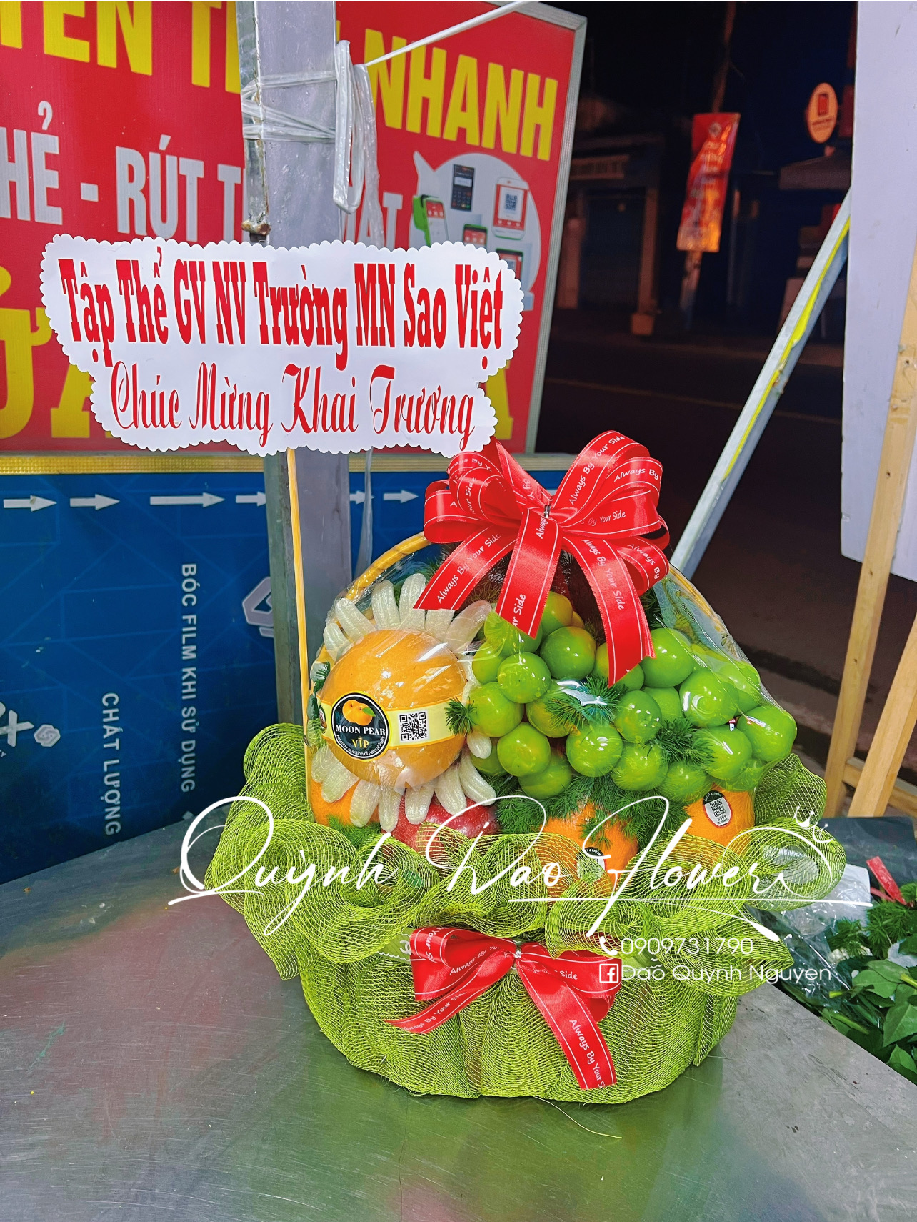 Giỏ trái cây sinh nhật 