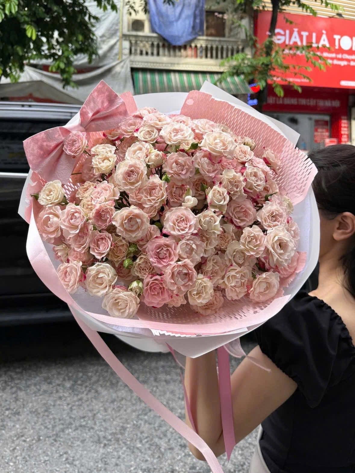 Bó hoa hồng sophia 