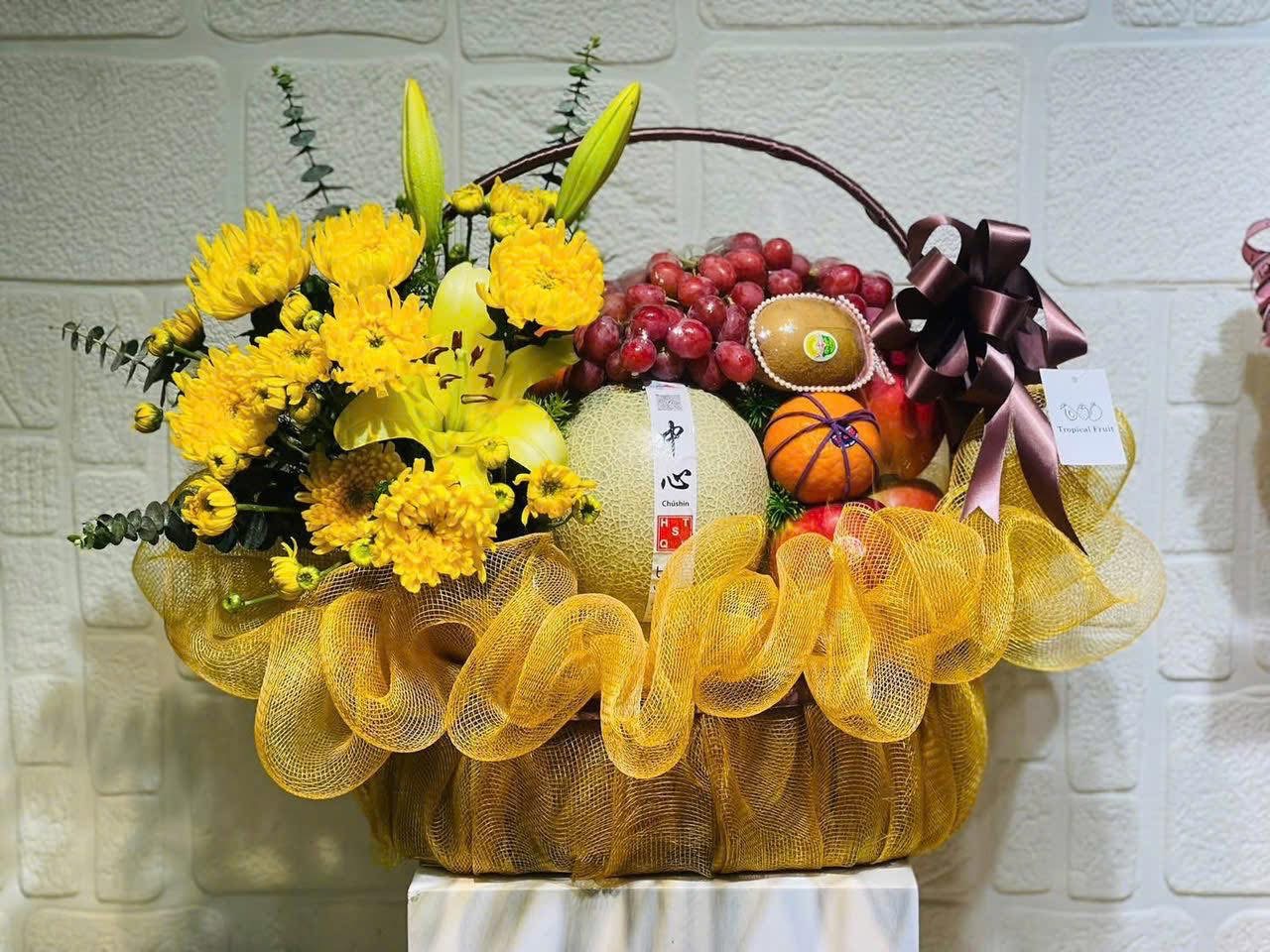 Giỏ trái cây đám tang Bình dương 