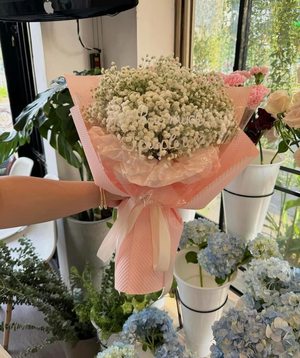 Bó hoa bi tươi tặng tốt nghiệp 