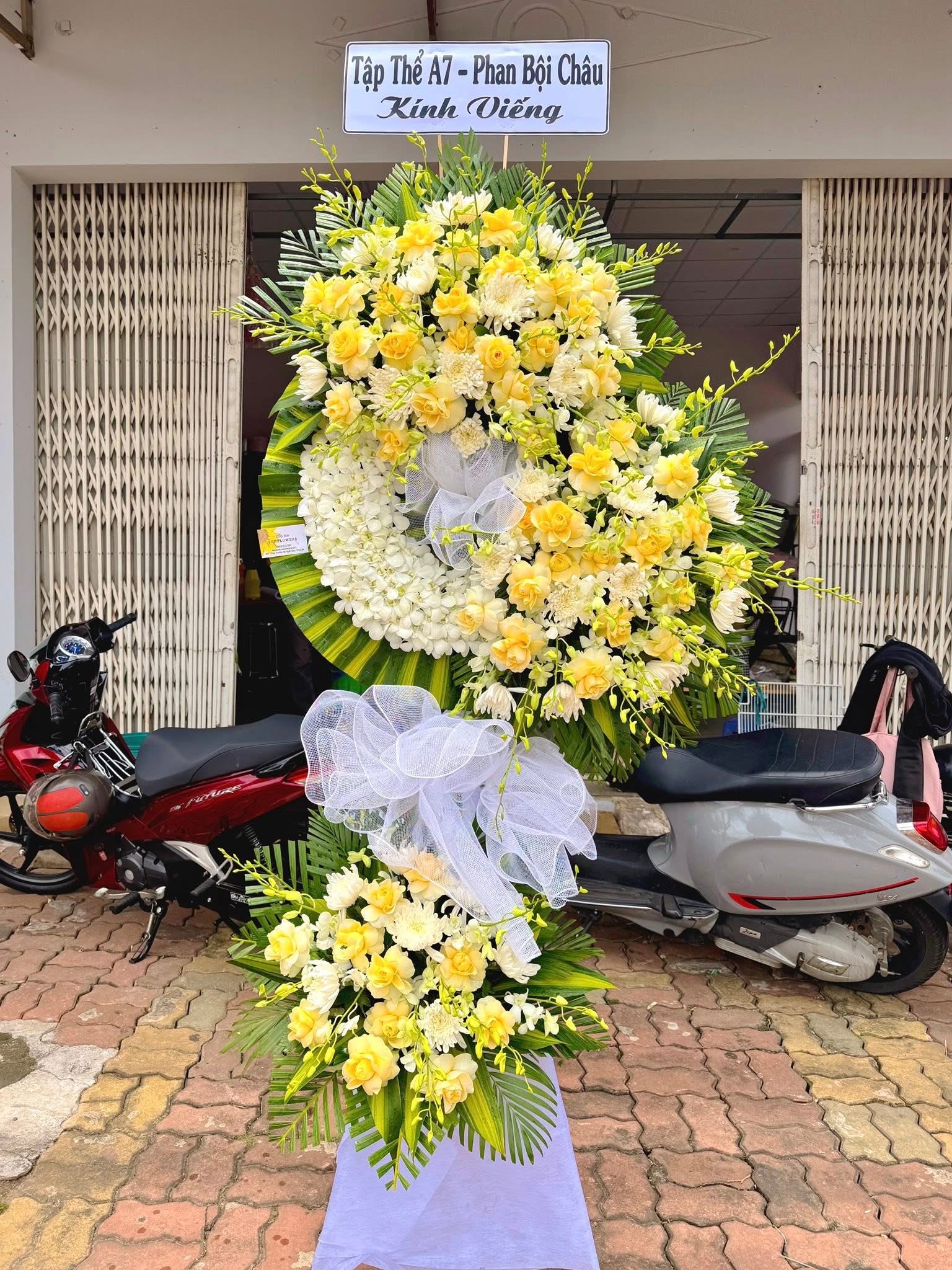 Hoa viếng dĩ an, thuận an