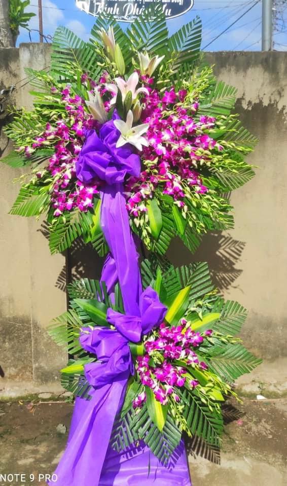 Kệ viếng lan tím giá rẻ