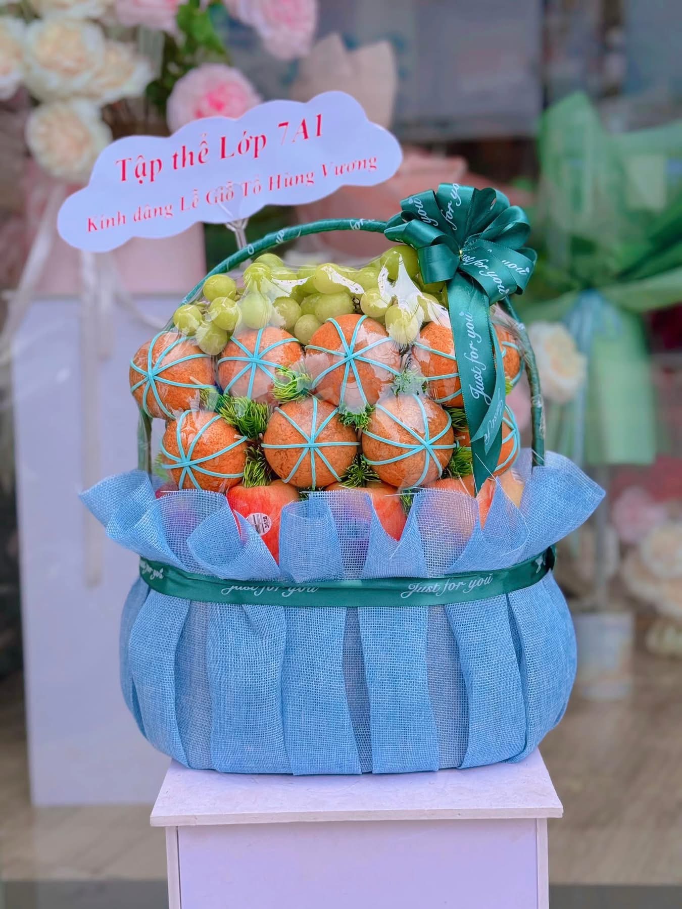Giỏ trái cây tặng giáo viên 