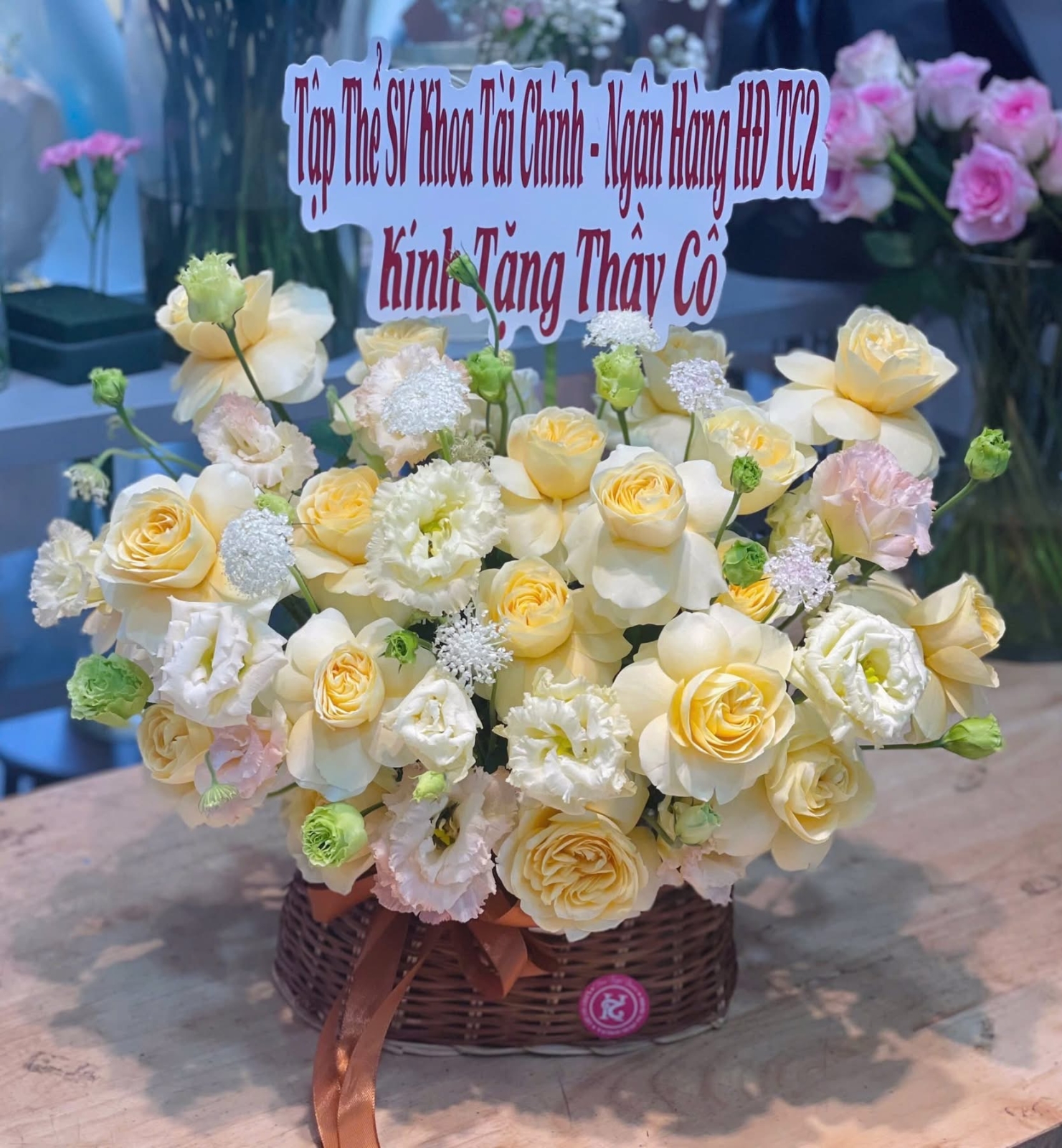 Giỏ hoa tươi cần Thơ 