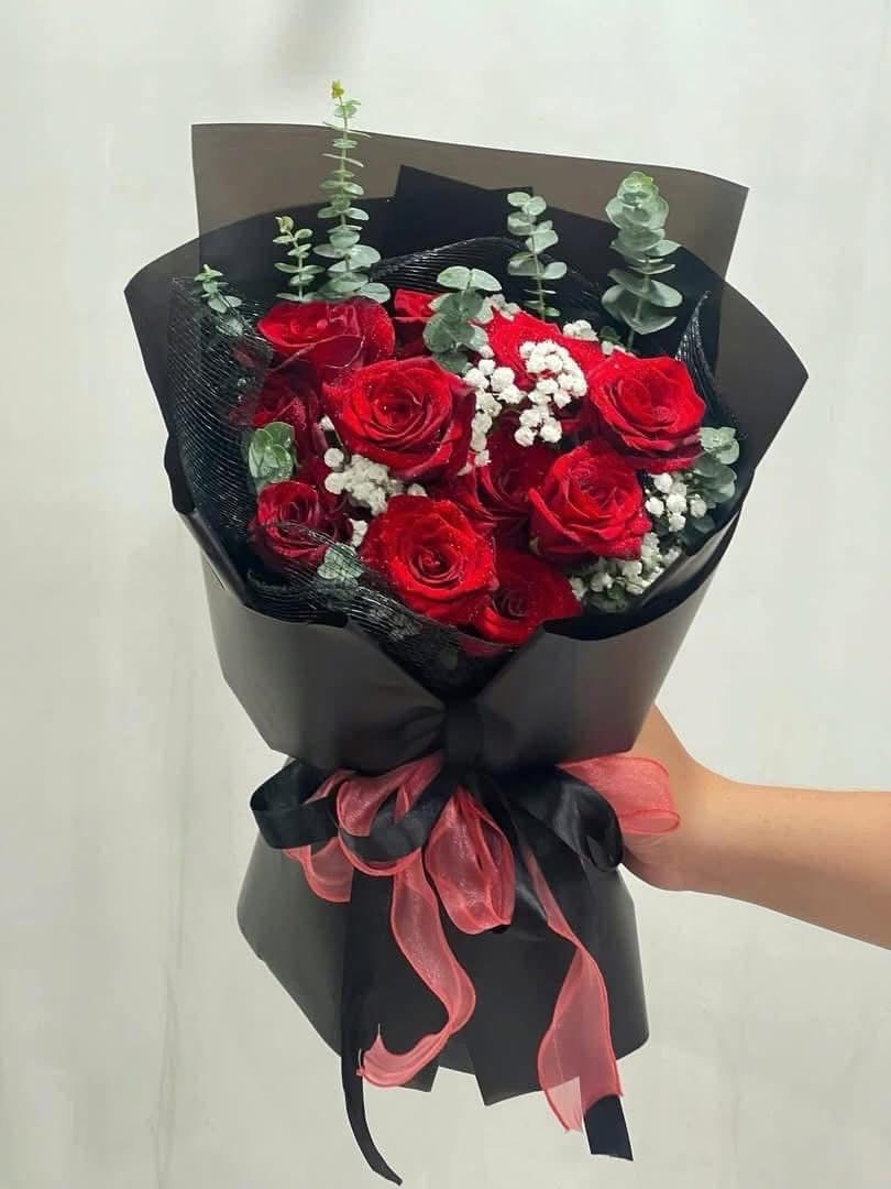 Bó hoa hồng đỏ Bình Dương 