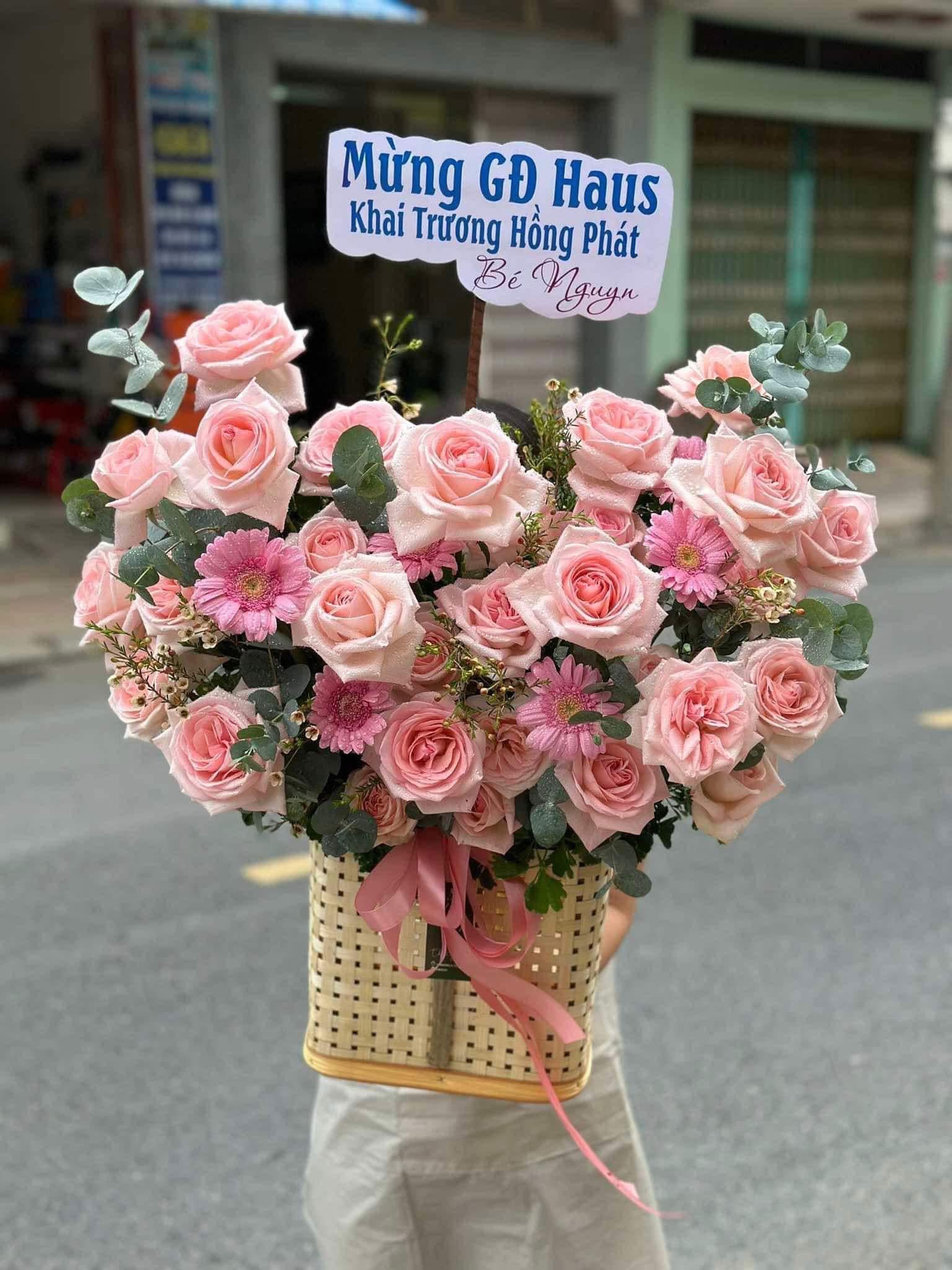 Hoa khai trương củ chi