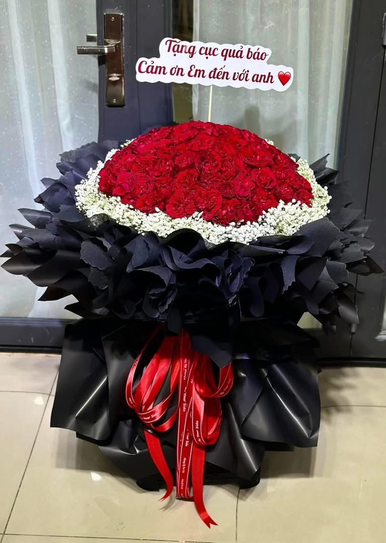 Bó hoa tươi to đẹp công chúa 