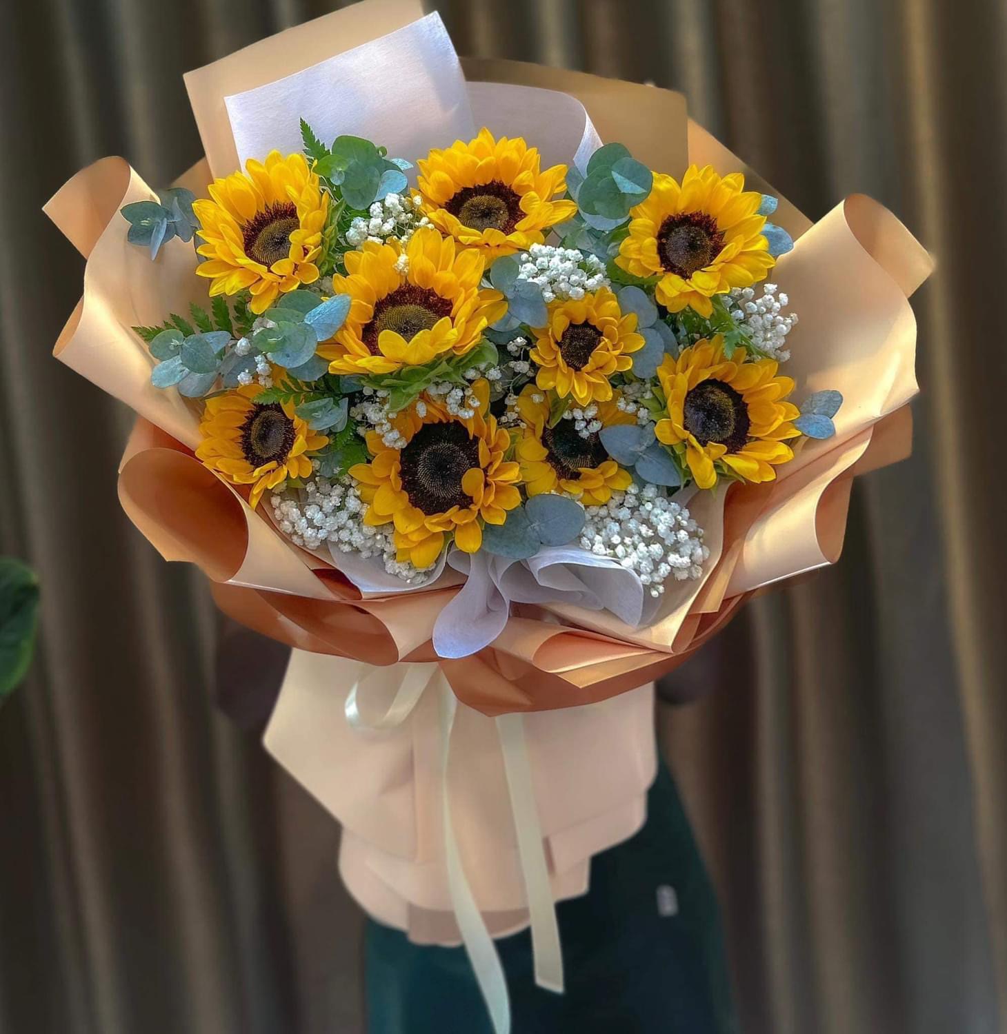 Bó hoa hướng dương tặng tốt nghiệp 
