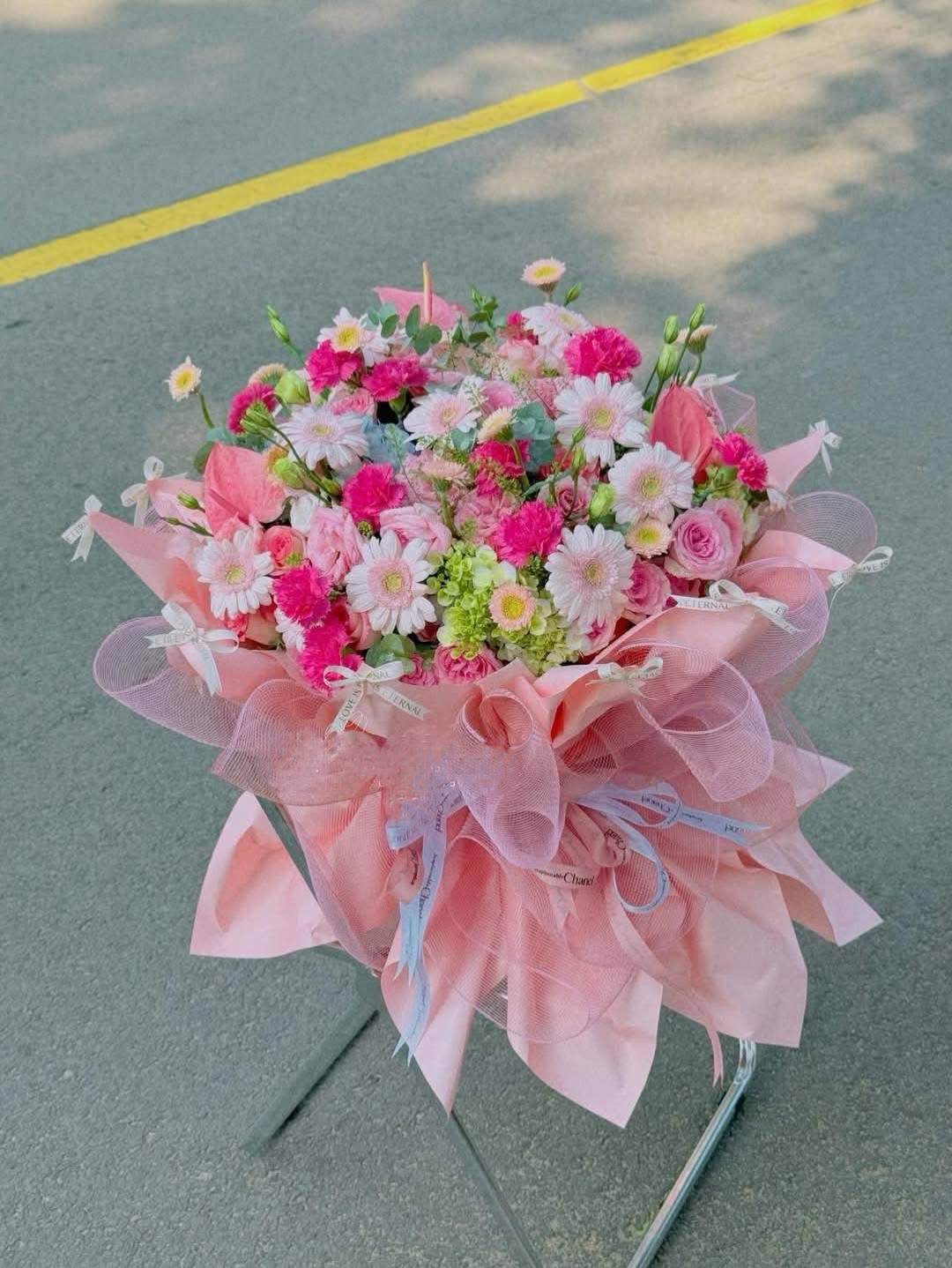 Bó hoa Hồng mix công chúa 