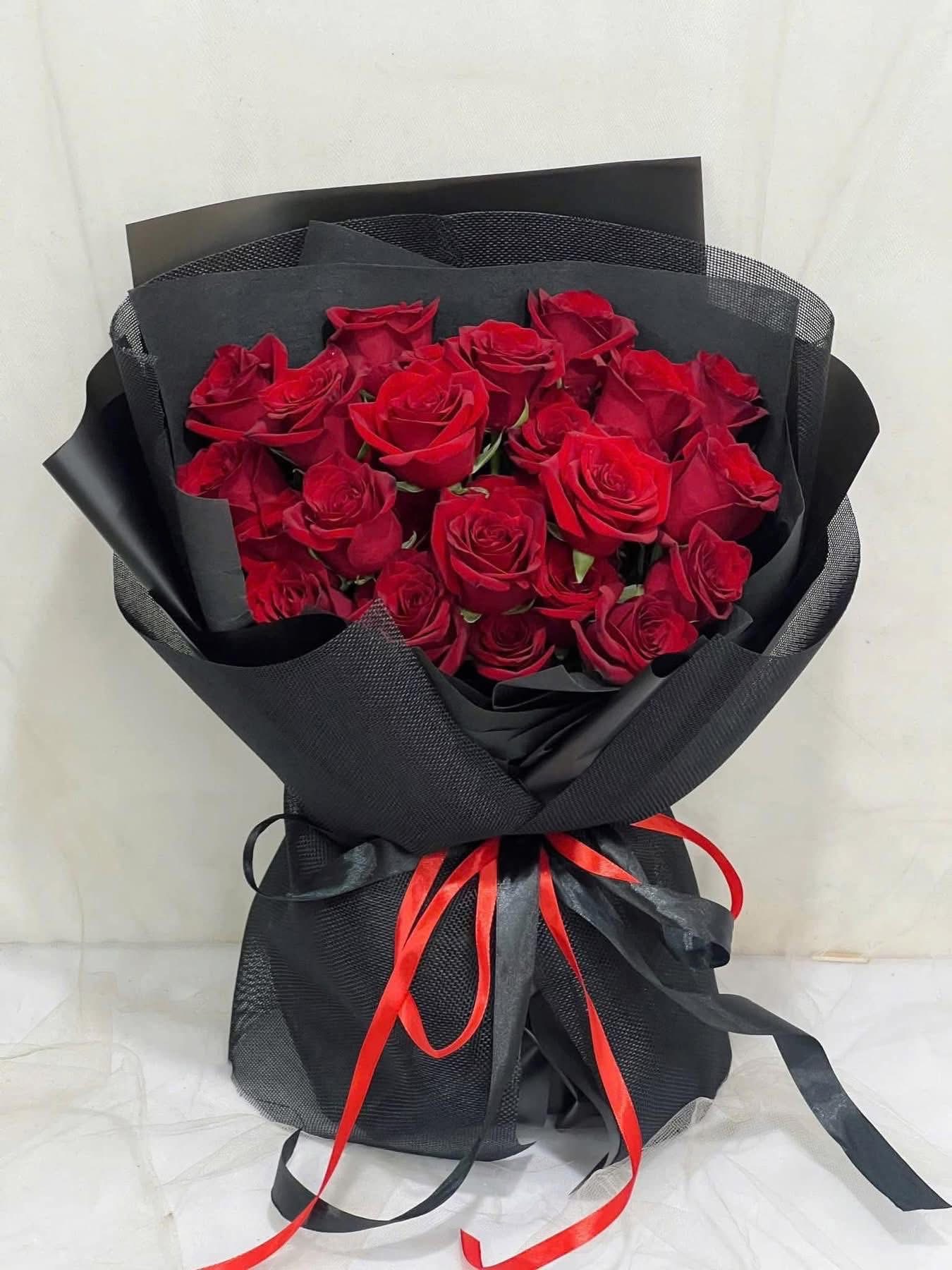 Bó hoa đỏ Huyền bí tại Thủ Dầu 1, Bình Dương 
