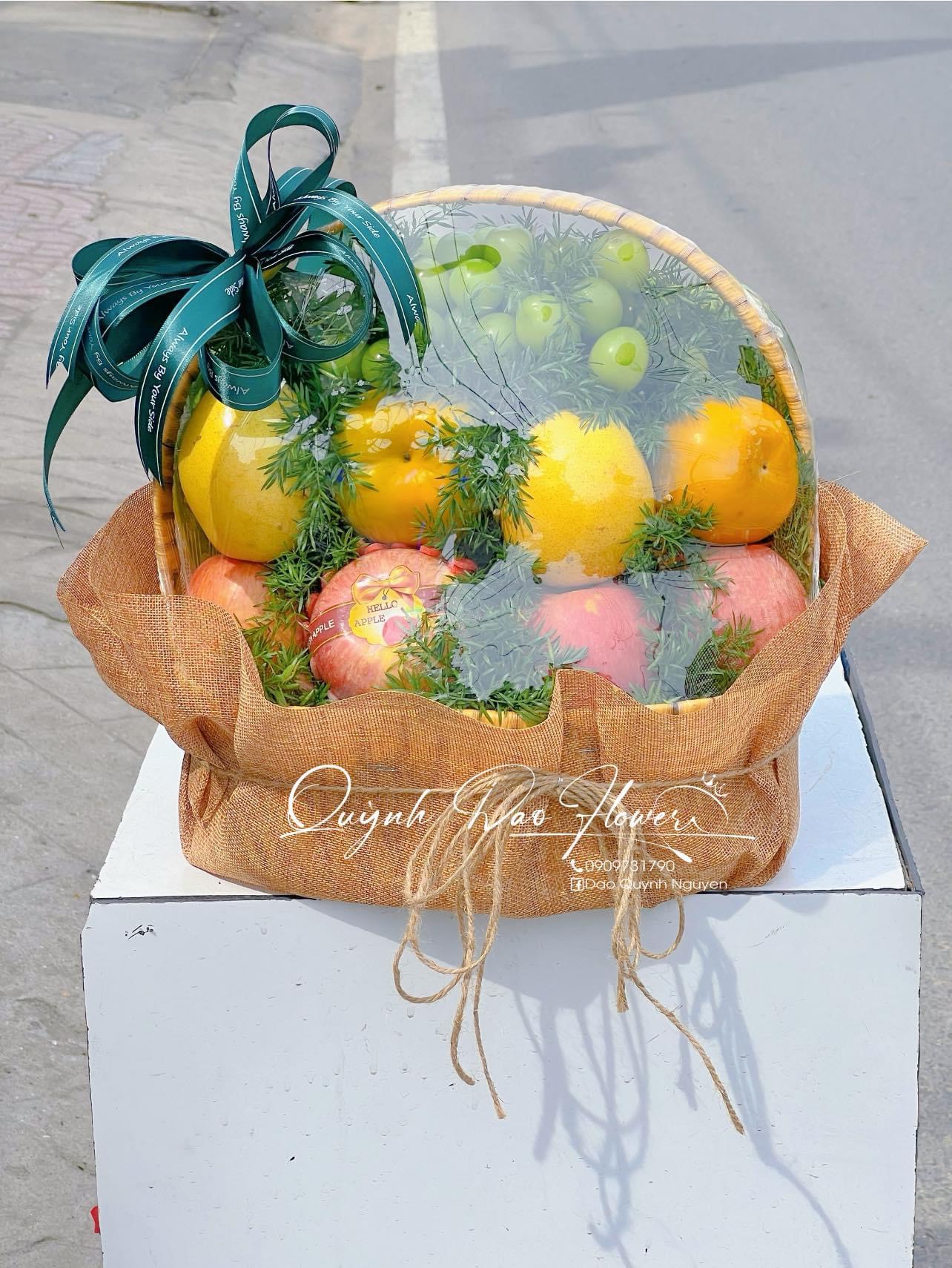 Giỏ trái cây đi đám giỗ