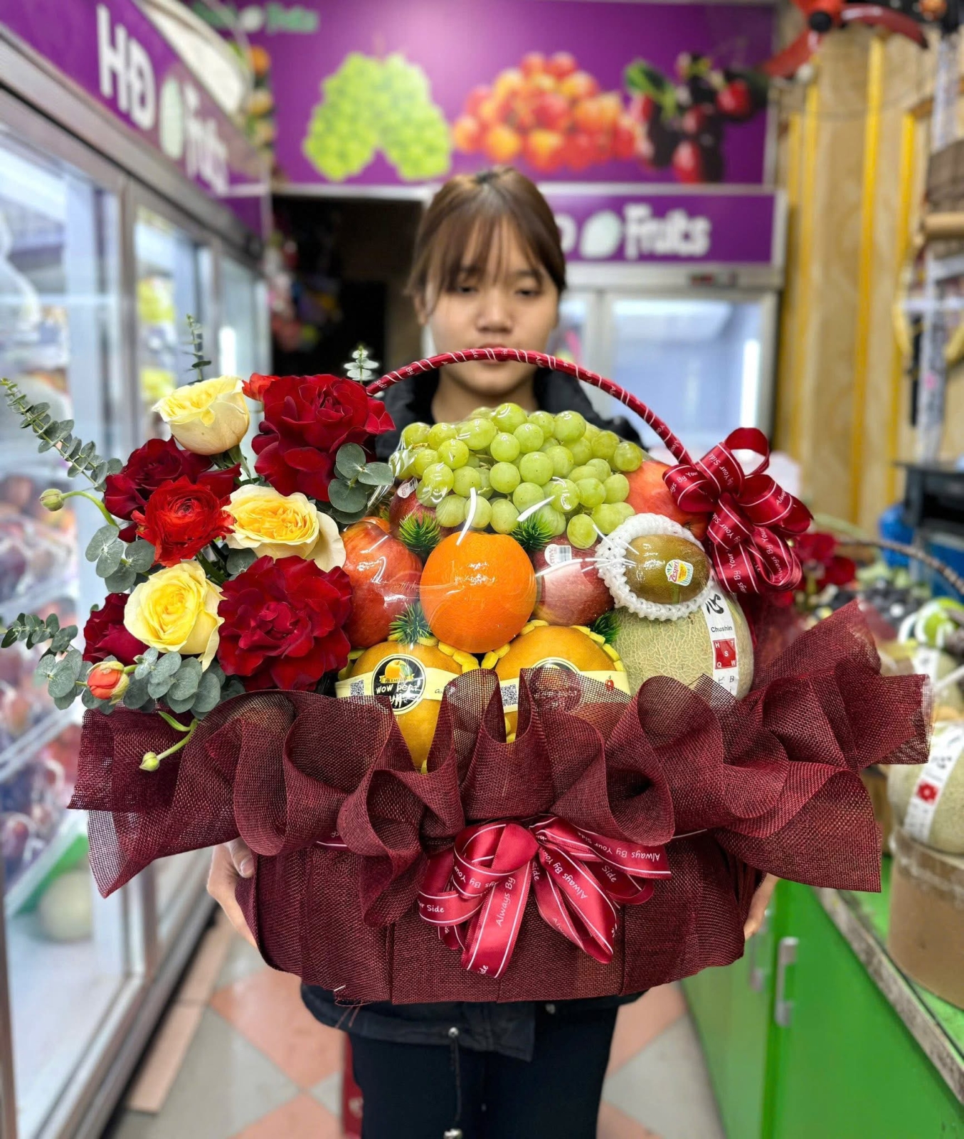 Giỏ trái cây cao cấp 