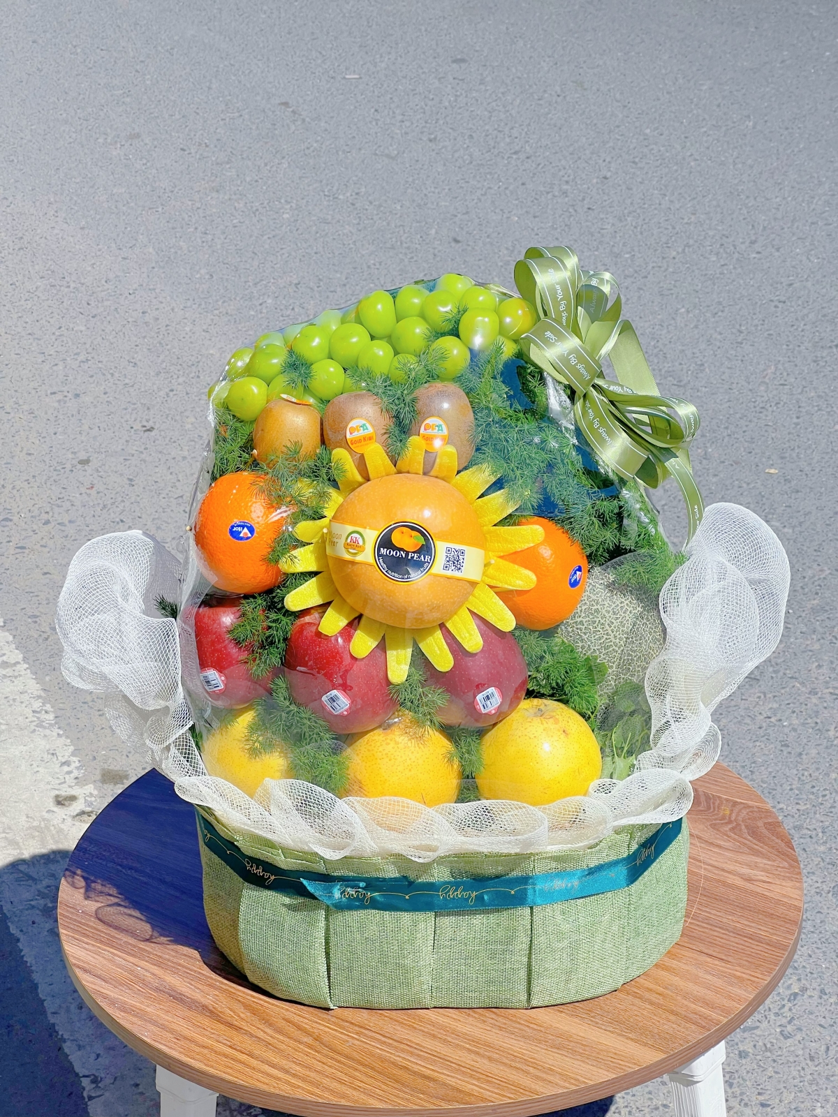 Giỏ trái cây to hàng ngon full 2 mặt 