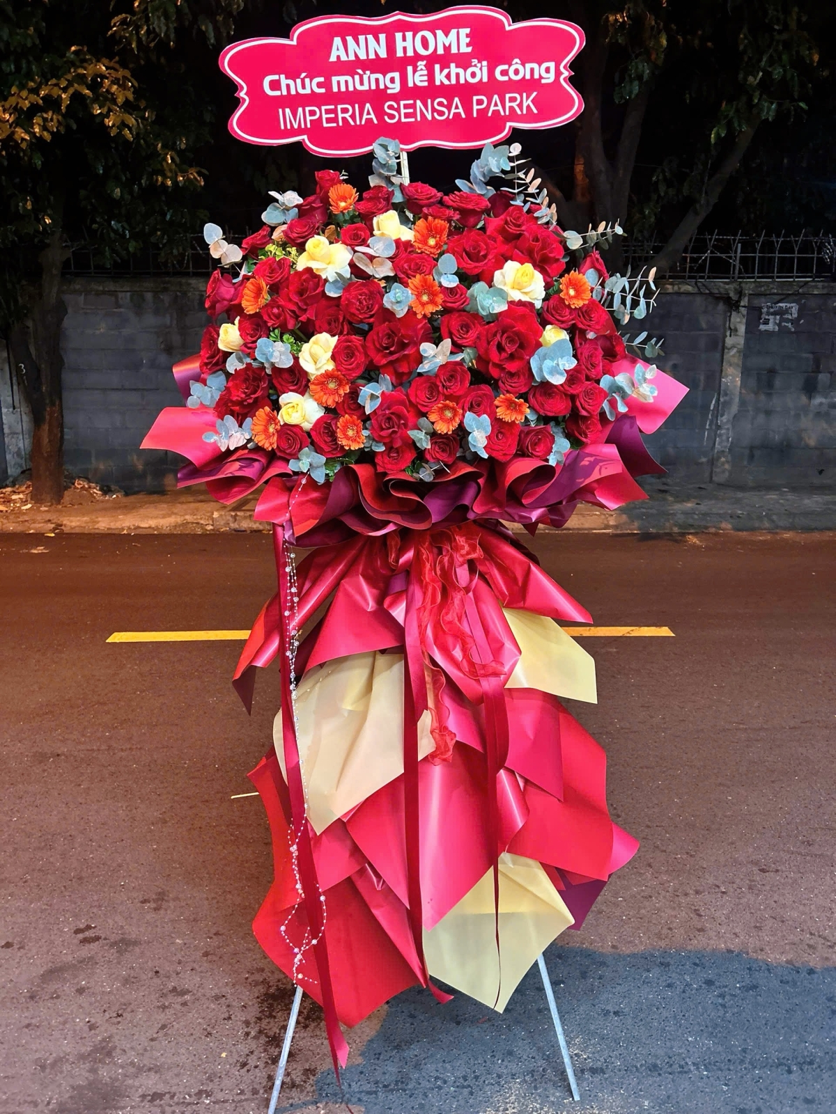 Hoa khai trương quận 2 thủ Đức 