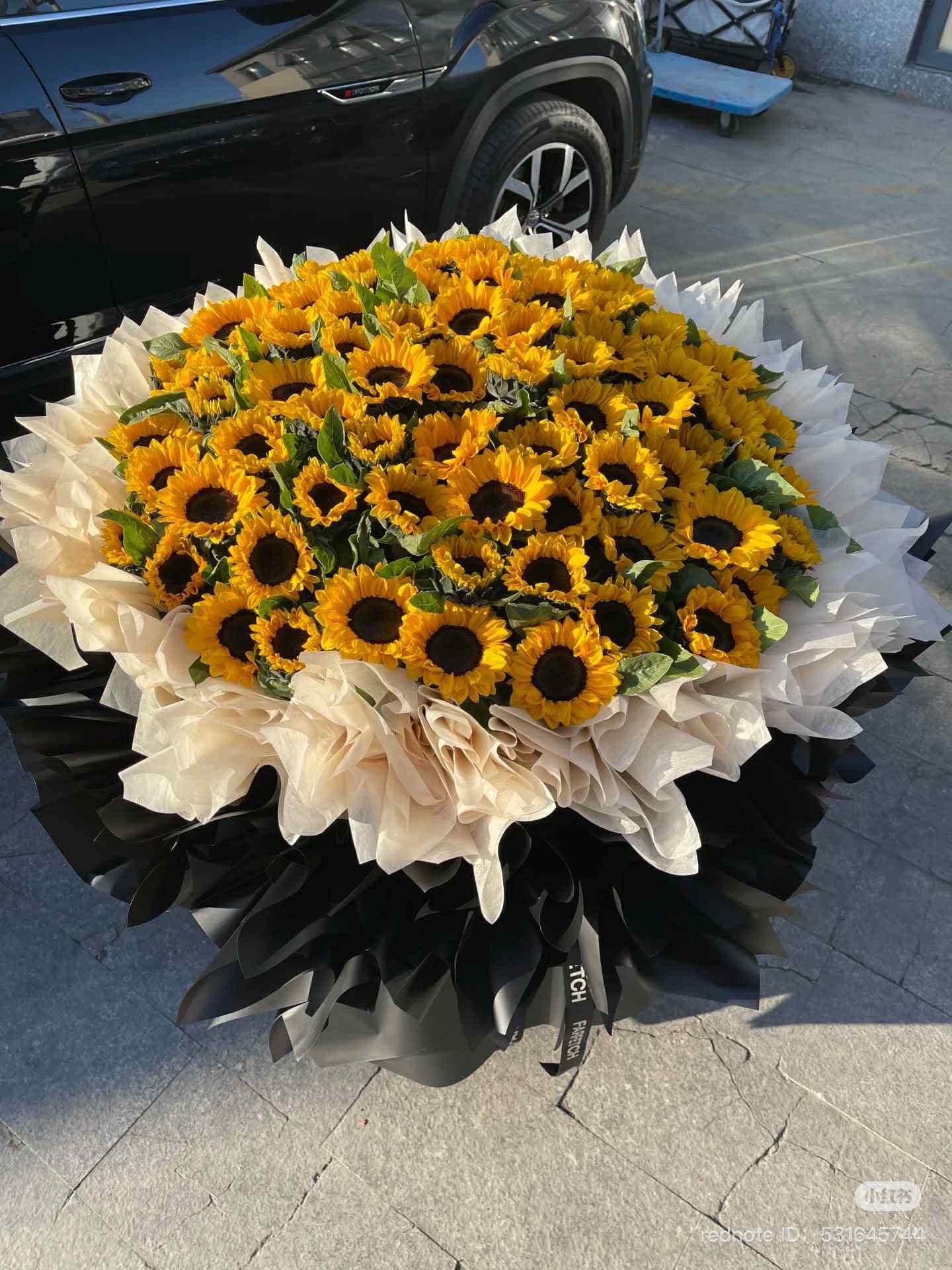 Bó hoa hướng dương 99 bông