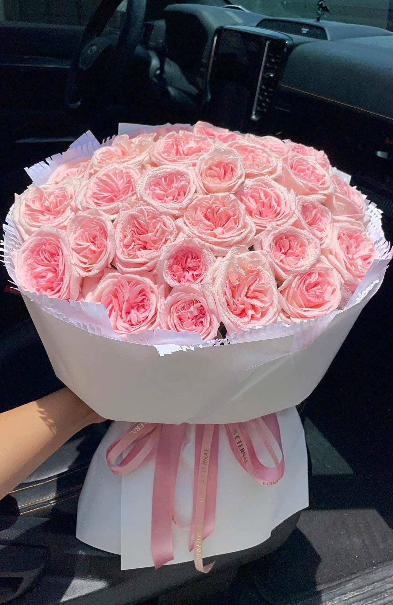 Bó hoa ohara hồng  36 bông