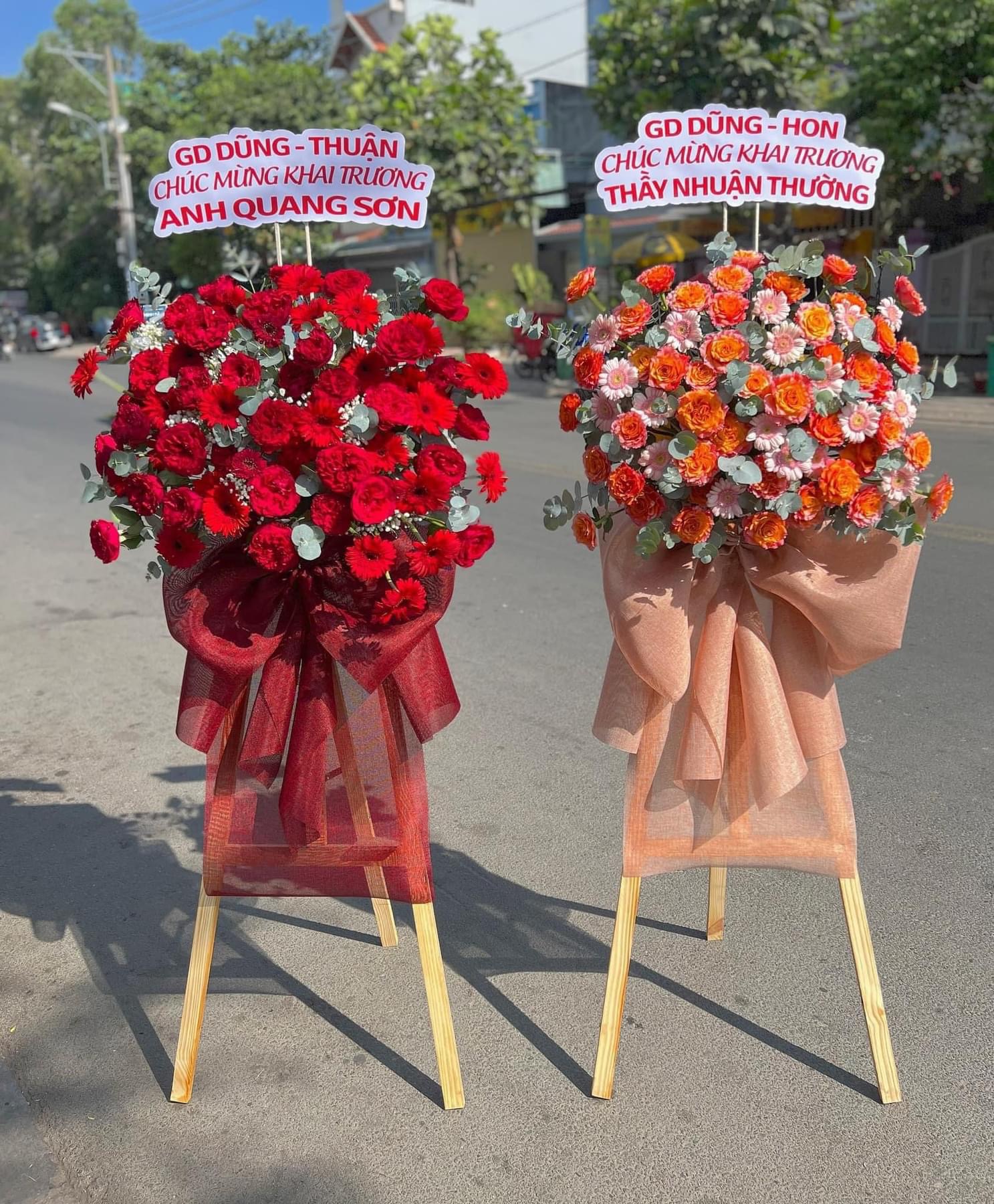 Kệ khai trương 1 tầng  hiện đại tại bình dương 