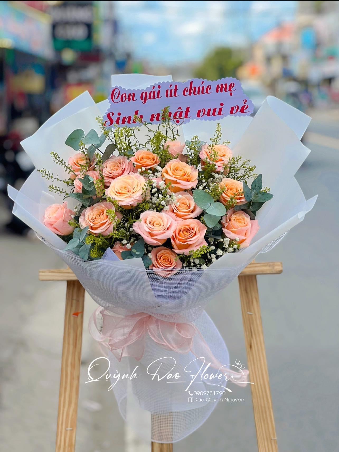 Bó hoa tặng sinh nhật mẹ