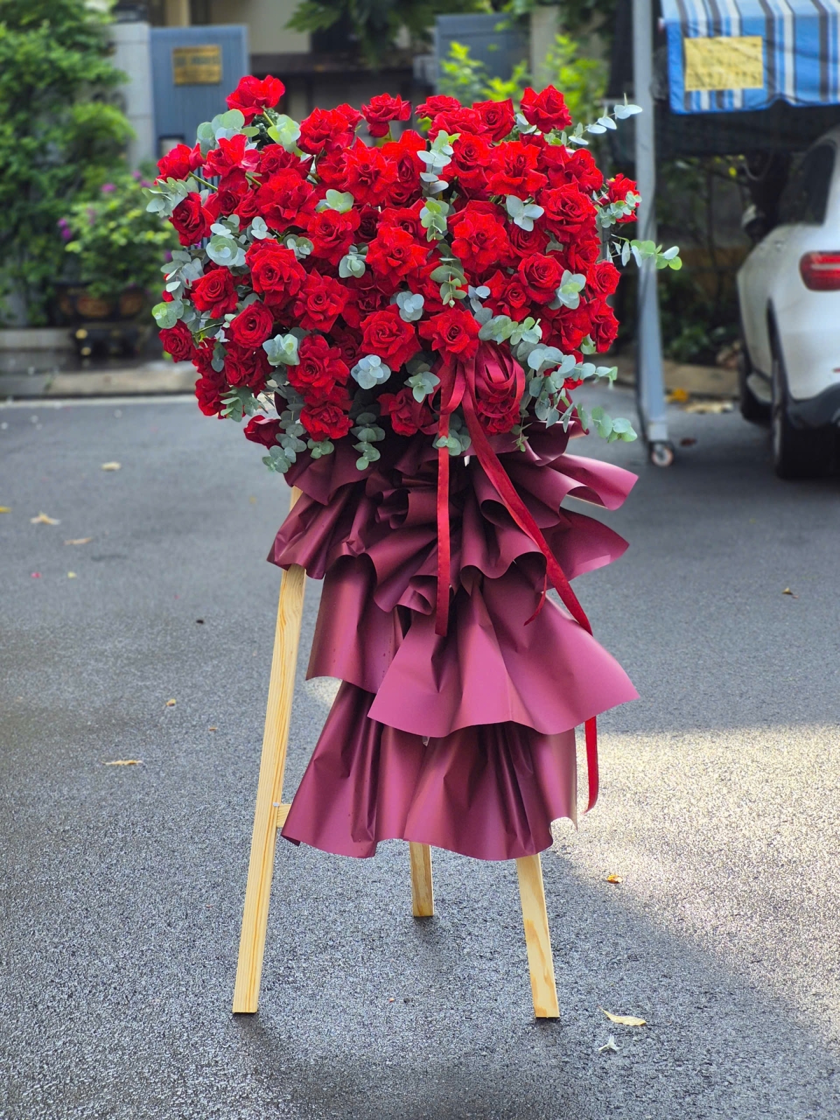 Kệ khai trương quận bình Thạnh 