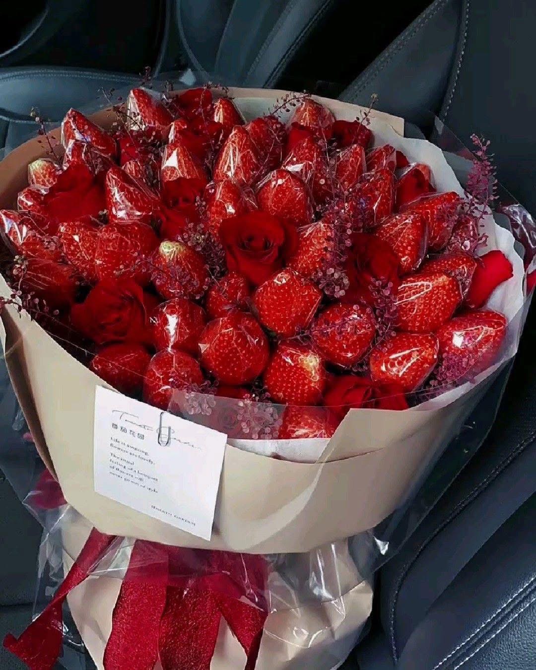 Bó hoa dâu thủ Đức 
