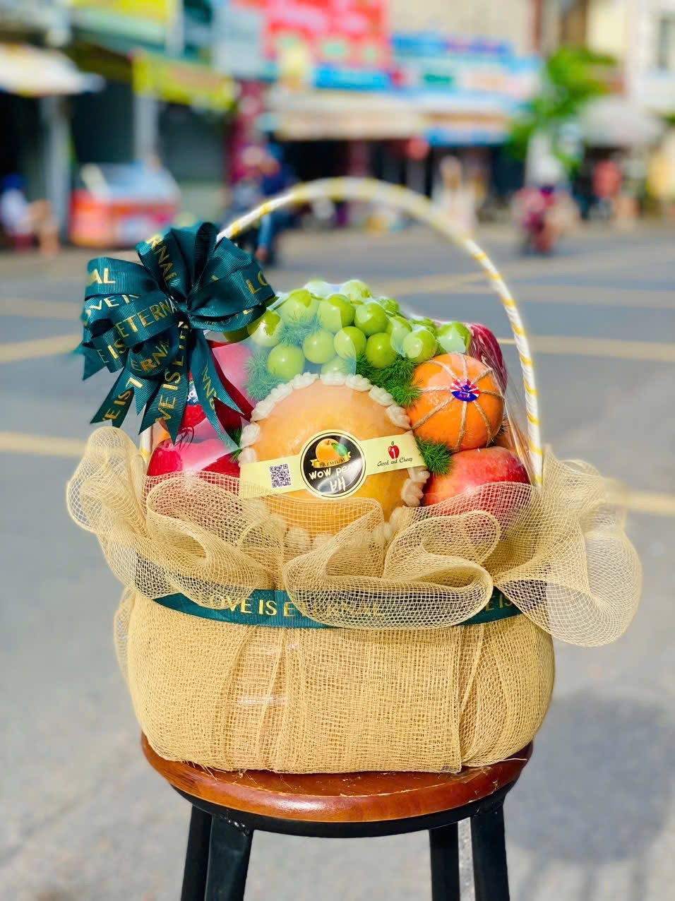 Giỏ trái cây nhỏ xinh