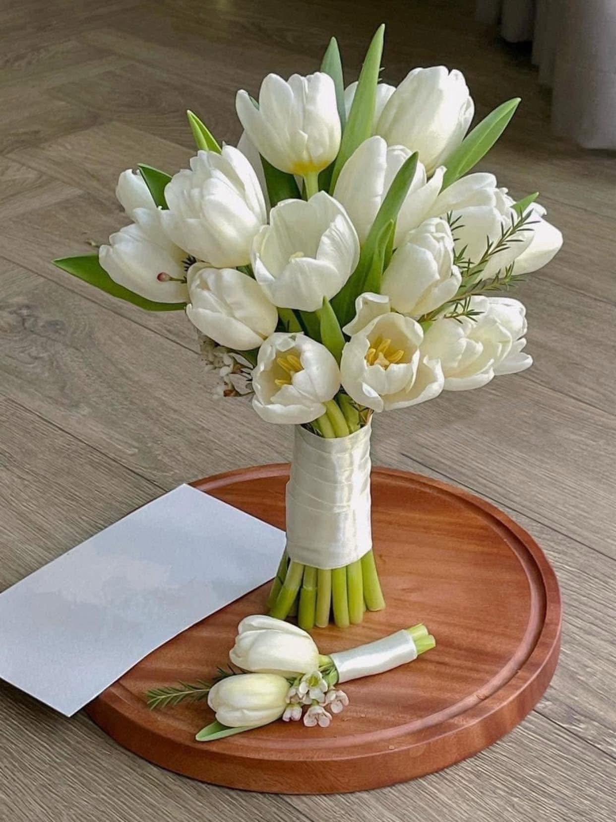 Bó hoa cưới tulip thủ Đức 