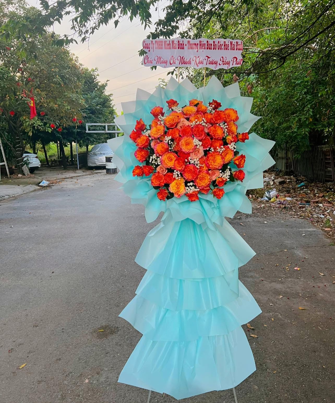 Kệ khai trương tại bình chiểu, Thủ Đức