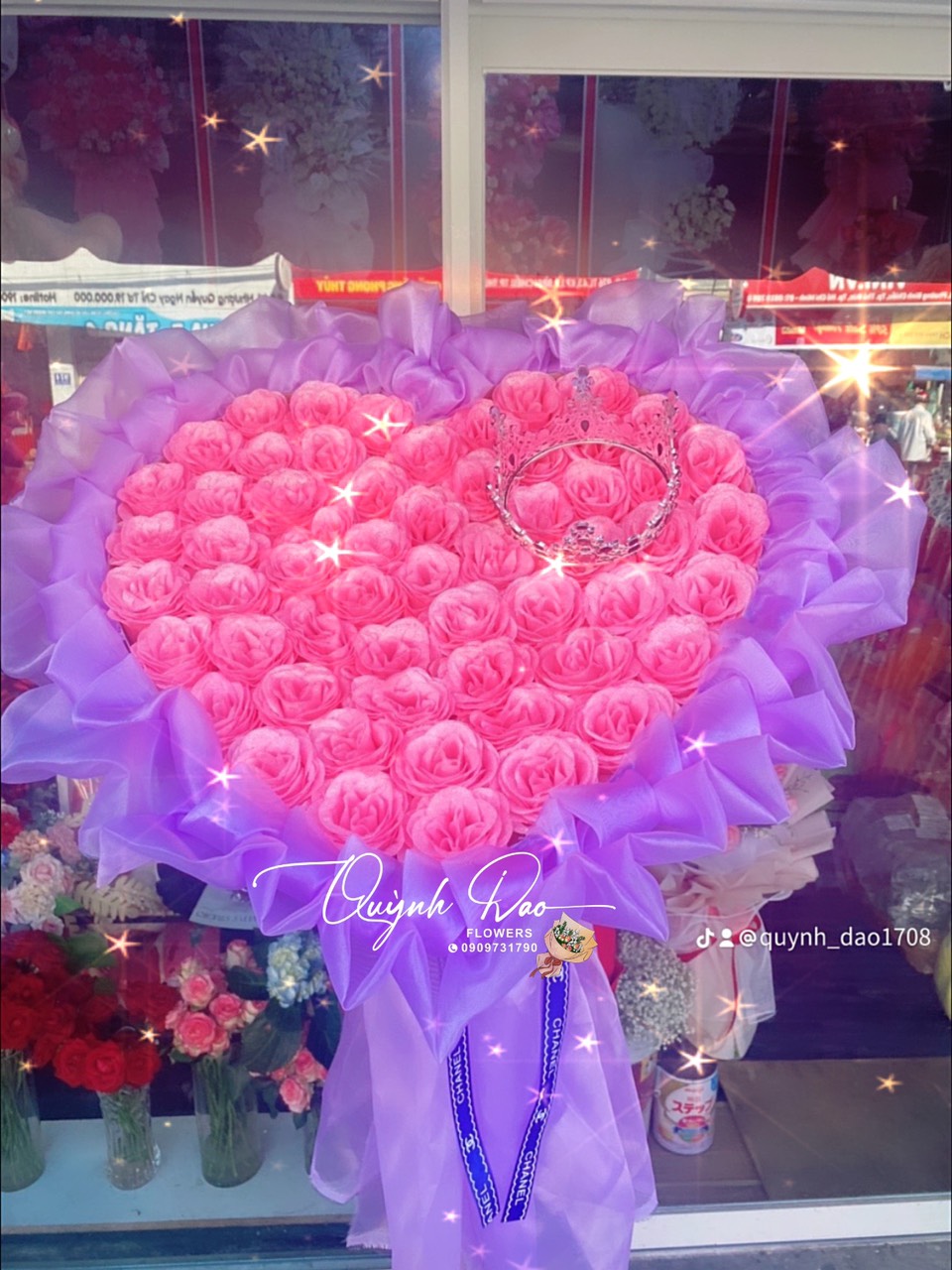 Hoa Sinh Nhật trái tim Thủ Đức