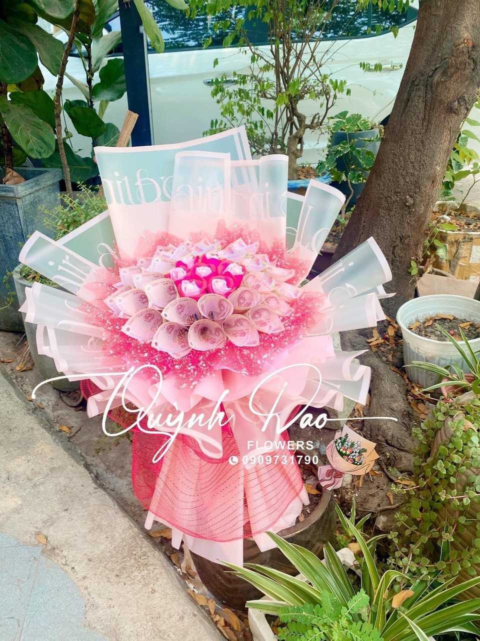 Hoa tiền 50k sang chảnh