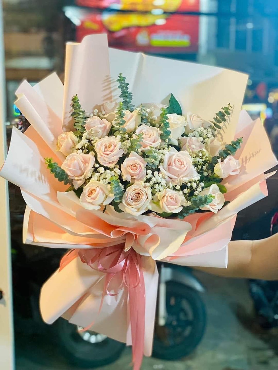 Hoa hồng tặng mẹ
