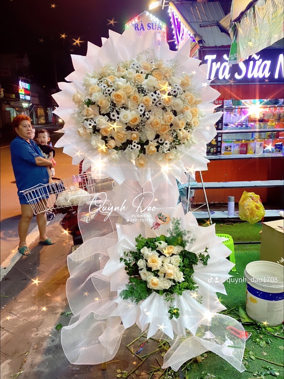 Hoa chia buồn 