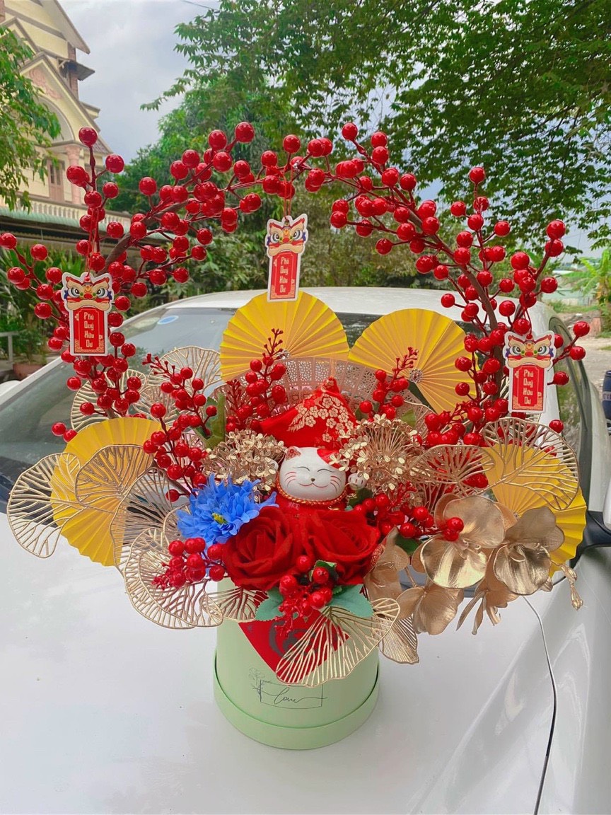 Mèo thần tài size mini