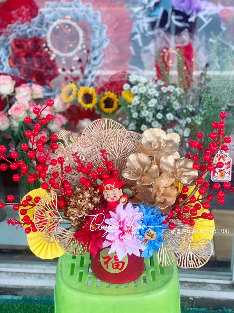 Tượng mèo thần tài 