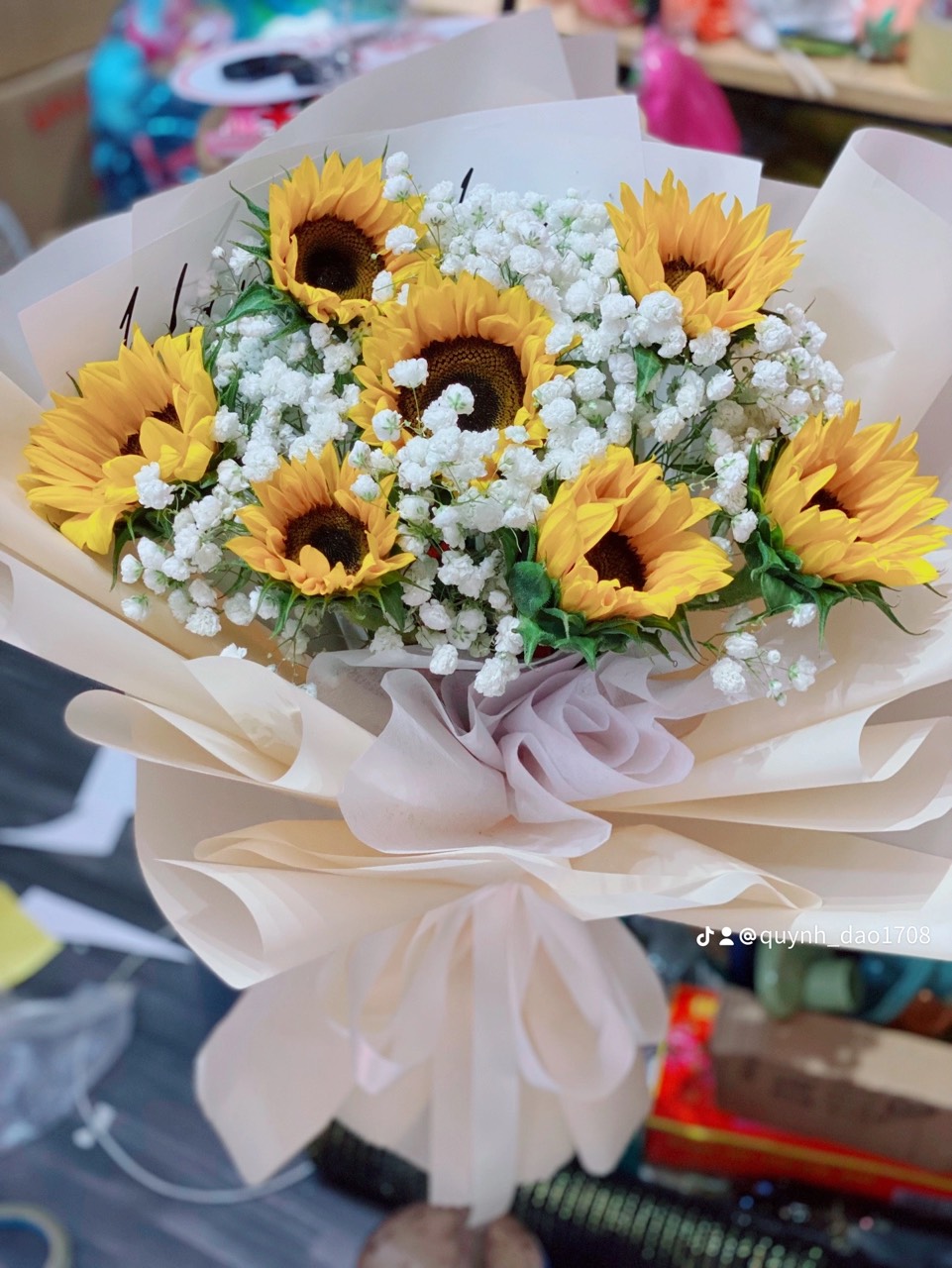 Bó hoa hướng dương tặng bạn 