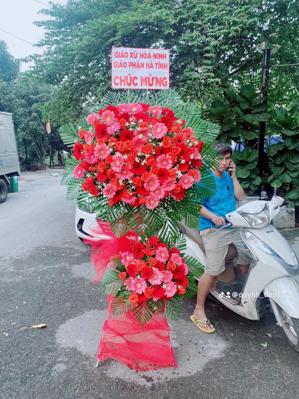 Hoa Khai trương chúc mừng