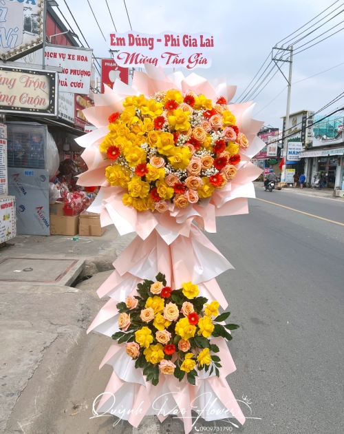 Kệ hoa mừng Tân gia, nhà