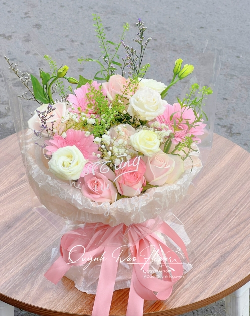 Bó hoa tốt nghiệp kiểu hàn