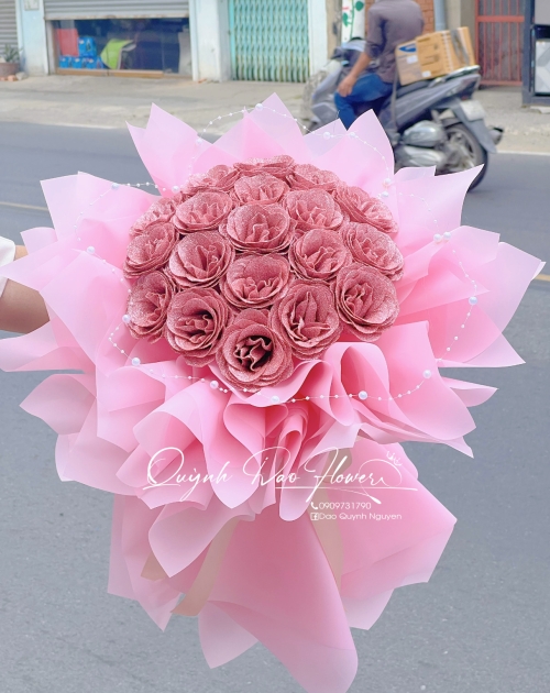 Bó hoa Hồng nu công chúa 