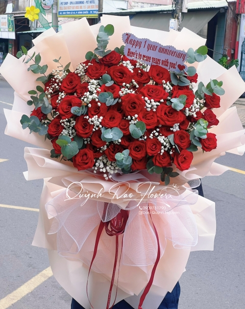 Bó hoa khổng lồ