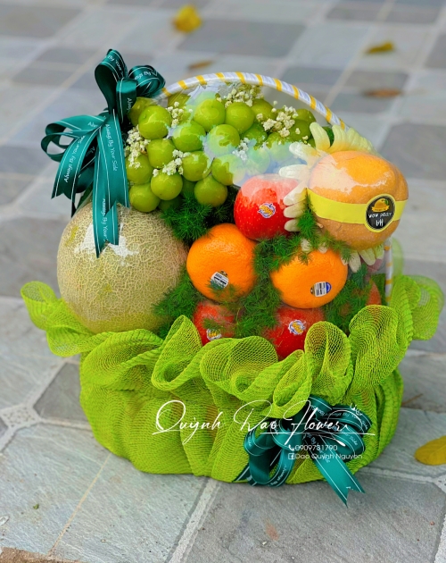 Giỏ trái cây tặng trung thu cho đồng nghiệp 