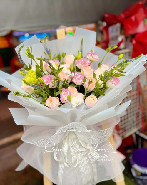 Bó hoa mix tặng người yêu tốt nghiệp 