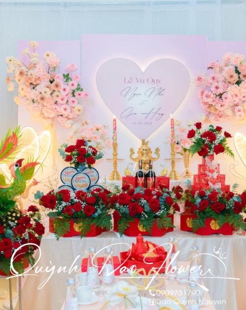 Mâm 6 quả rồng phụng 