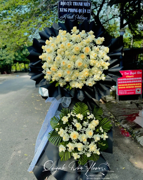 Kệ tang giấy đen to cao